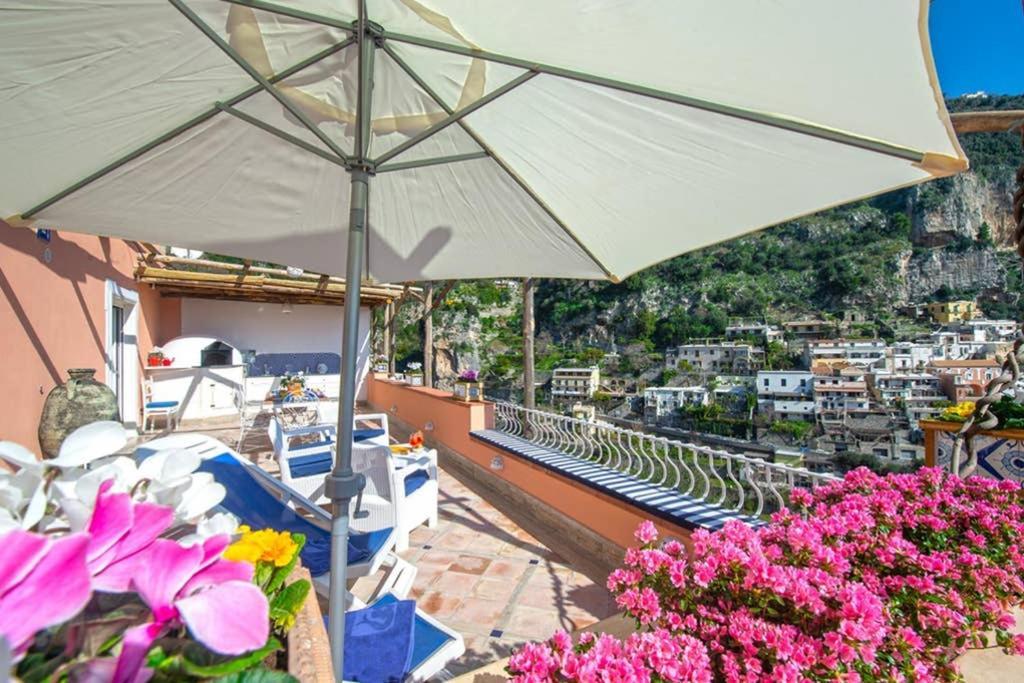 Villa Casa Della Nonna Positano Exterior foto